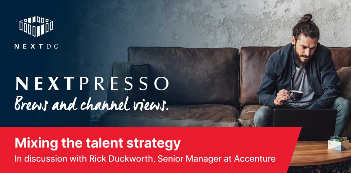 Mixing the talent strategy. In discussion with Rick Duckworth, Senior Manager at Accenture